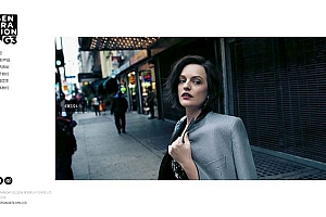 织梦响应式炫酷摄影相册图集画册展示网站模板 带手机版 -静鱼客栈