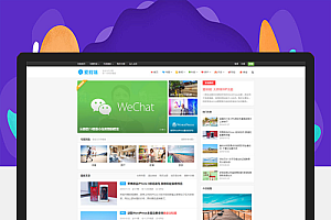 WordPress响应式自媒体资讯主题下载 主题巴巴爱前端V1.0.1