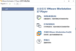 精简版虚拟机VMware Workstation Player 17.5.2.23775571