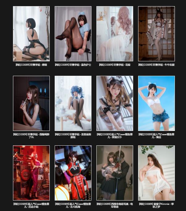 美女写真图片网站项目日赚500+很轻松，长期正规小白可操作 (搭建教程+源码)缩略图