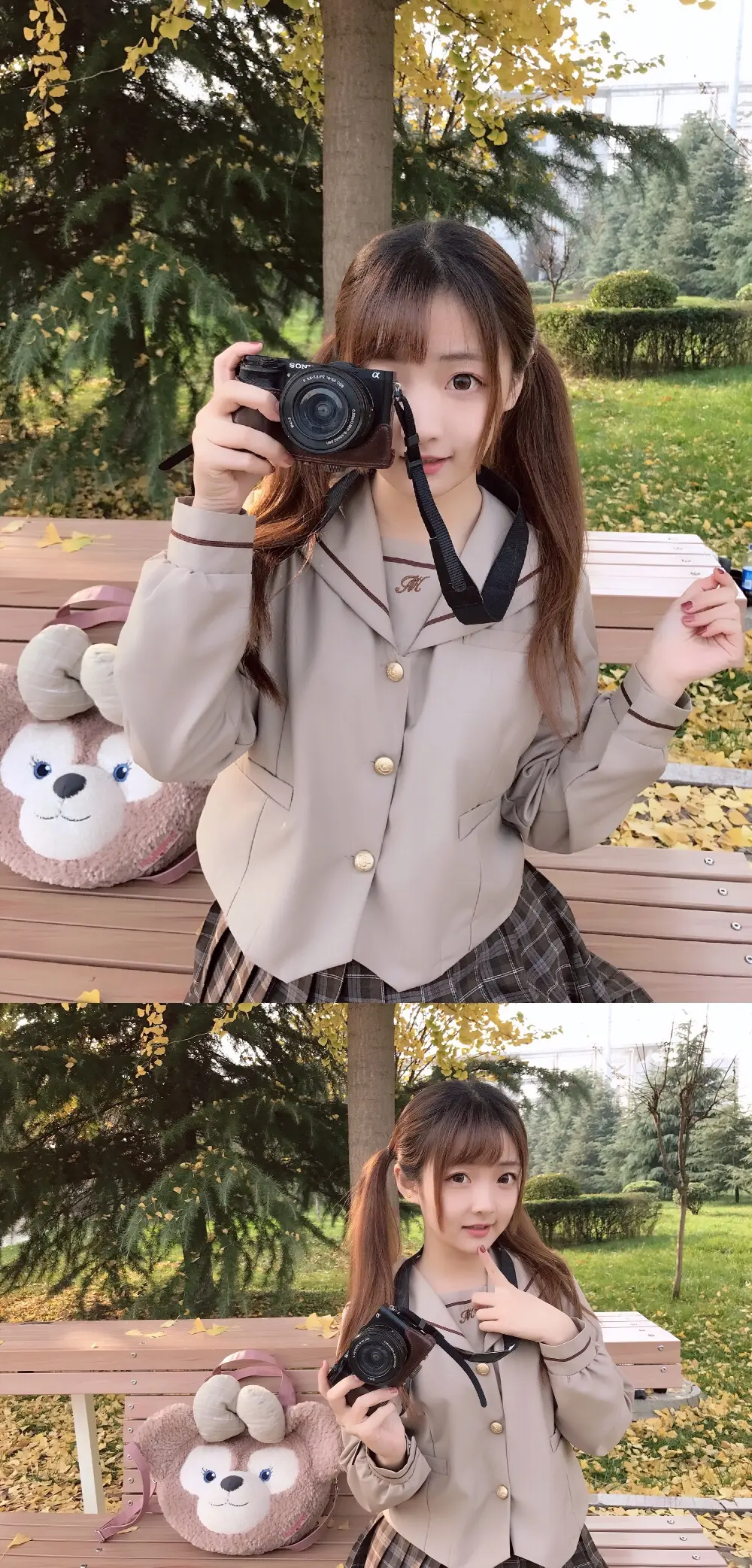 摄影写真 | 金色的阳光和金色的叶子,还有一个可爱的我插图8 摄影写真 | 金色的阳光和金色的叶子,还有一个可爱的我